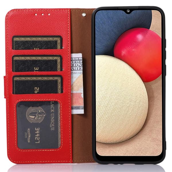 KHAZNEH Telefondeksel for Samsung Galaxy A73 5G - Rød Red
