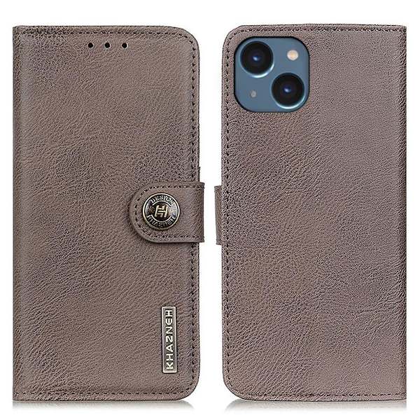 KHAZNEH For iPhone 15 plus Telefon Etui Grey