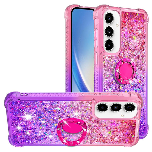 YB Quicksand Series-8 för Samsung Galaxy A35 TPU-skal Glitter multifärg