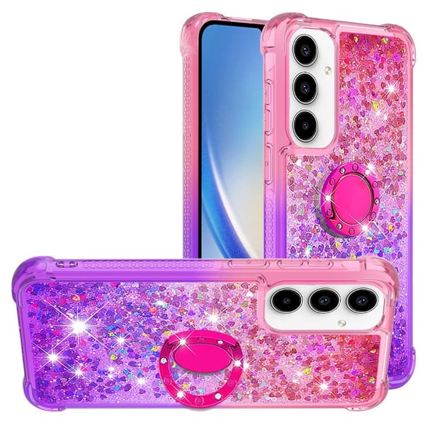 YB Quicksand Series - 8 til Samsung Galaxy A35 TPU Cover Glitter Multicolor