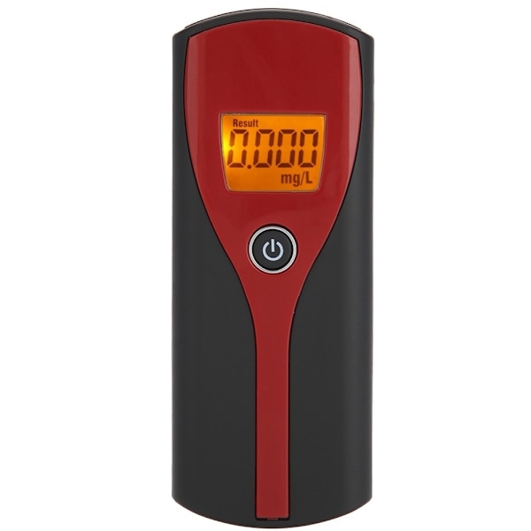 Digital alkometerdetektor Kontaktløs alkometer for fyllekjøring Red