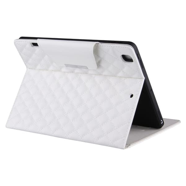 Til iPad 10.2 (2021)/(2020)/(2019) Broderigitter Tabletcover White