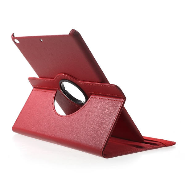 360 asteen pyörivä kotelo iPad 9.7 (2018)/9.7 (2017) /Air 2/Air - punainen Red