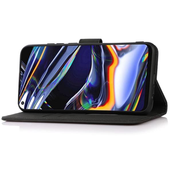 KHAZNEH Retro tegnebogsdæksel til Motorola Moto G32 4G Black