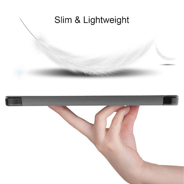 Apple iPad Air (2020) (2022) Trifoldelig Slim Fit Deksel - Grå Grey