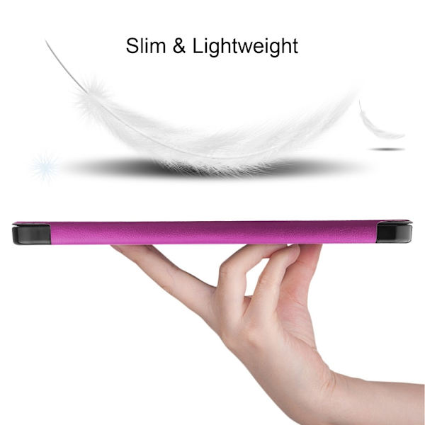 Till iPad Air 11 (2024) Slim fit tri-fold fodral Pennfack - Lila Lila