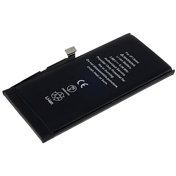 iPhone 13 Mini 3.88V 2406mAh uppladdningsbart Li-Polymer batteri Svart