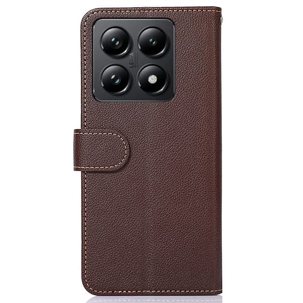 KHAZNEH Pung etui til Xiaomi 14T Pro Brown