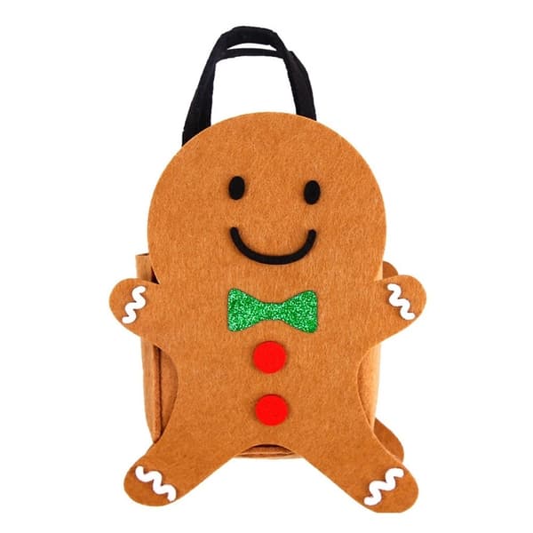 Julegodteri Cookies Bag Julegavepose - Pepperkake Brown
