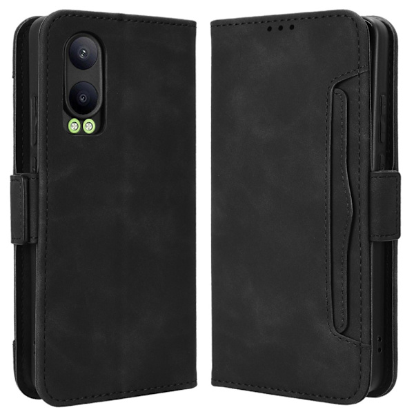 Wallet Stand Flip - telefonetui til OnePlus Nord CE4 Lite - Sort Black