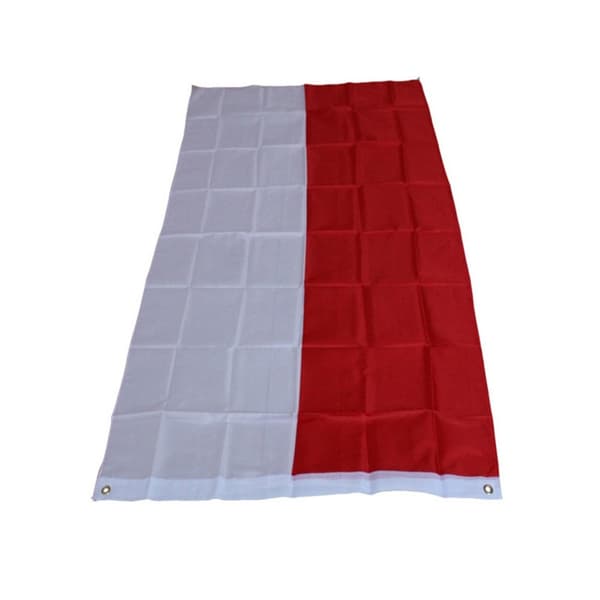 Polen Flagg 90x150 cm banner utendørs innendørs festdekorasjon Red