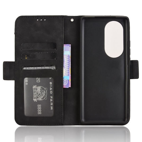 Til Ulefone Note 17 Pro Multiple Card Slots Pung etui Beskyttende Black