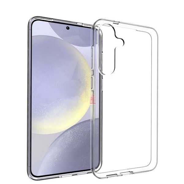 Til Samsung Galaxy S25+ Case TPU Cover Bagside Transparent
