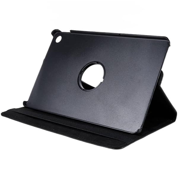 Litchi Taske Roterende Stativ Lenovo Tab M10 Plus (Gen 3) 10.6" Black