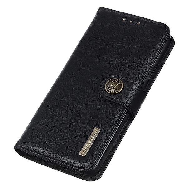 KHAZNEH Til Xiaomi Redmi 12C Pung Standetui - Sort Black