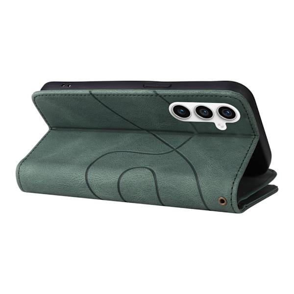 KT Multifunktion Series-5 Til Samsung Galaxy S23 FE Telefontaske Green