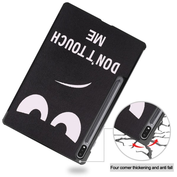 Tri-fold Stand Smart Case for Samsung Galaxy Tab S7 Plus - Don't Multicolor