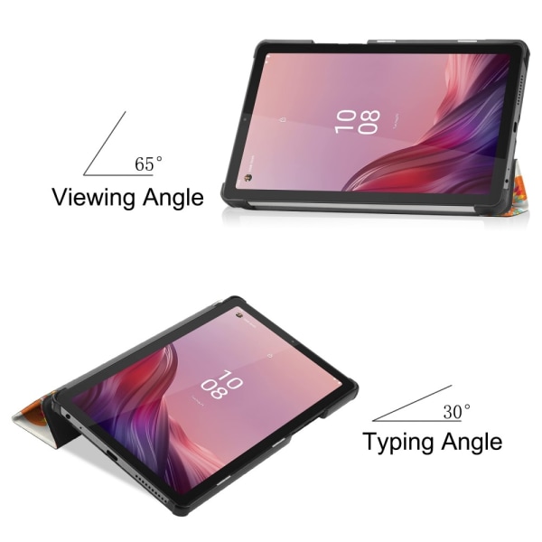 Tri-fold Fodral till Lenovo Tab M9 - Butterflies multifärg