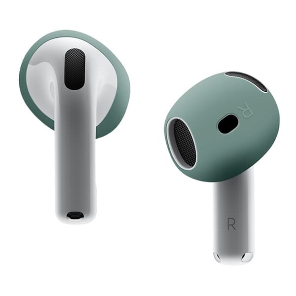 Til AirPods 4 ørepropper Anti - slip silikone etui Øreværne ørepropper Green
