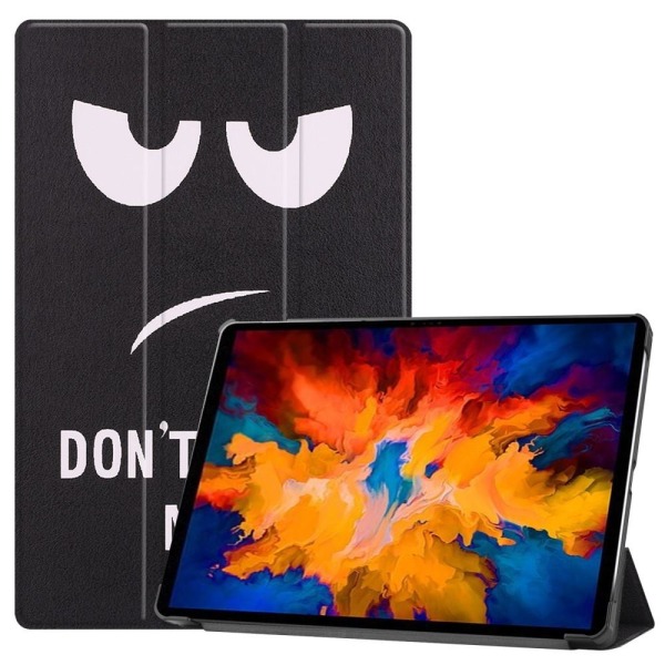 Tri-fold Stand Cover for Lenovo Tab P11 Pro TB-J706F - Don't Touch Multicolor