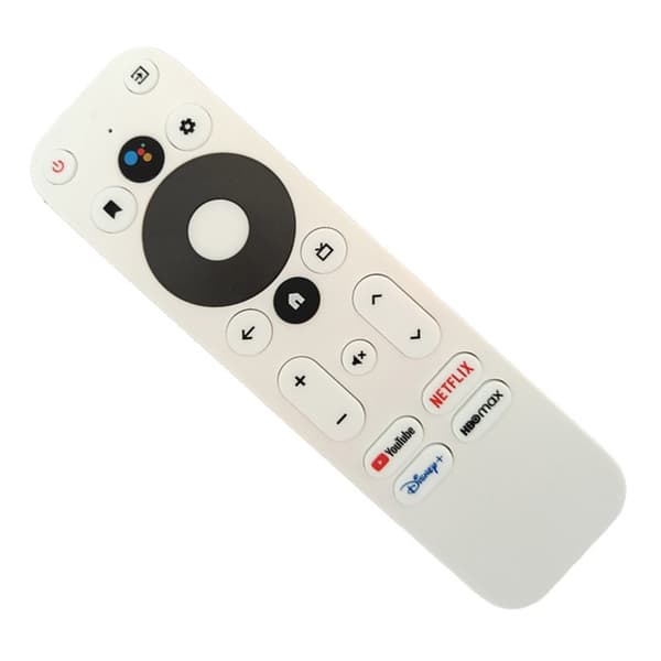 Fjärrkontroll Ersättning för Onn Android TV 4K UHD Box Voice Remote Vit