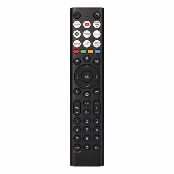 Fjernkontroll erstatning ERF2K38H For Hisense TV Black