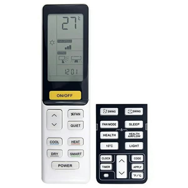 Fjärrkontroll Ersättning för 0010402886V för Haier Air Conditioner Vit