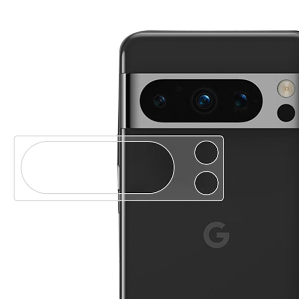För Google Pixel 8 Pro kamera linsskydd härdat glas linsfilm Transparent