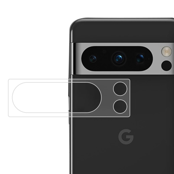 Google Pixel 8 Pro -kameran linssisuojalle karkaistu lasilinssik Transparent