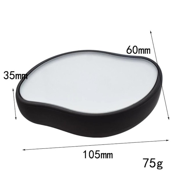 Hårviskelærfjerner Nano Crystal Tool Epilator Magic Stone TikTok Black