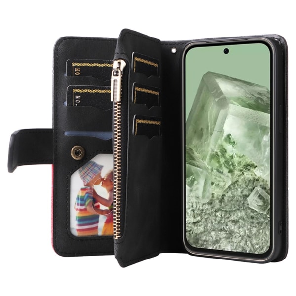 KT Multi-Function Series-5 Til Pixel 8a Telefontaske Sort Black