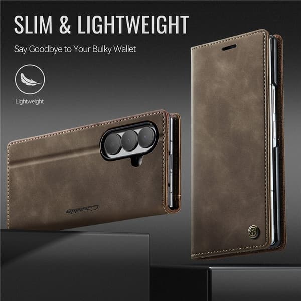 CASEME Telefonpungcover til Samsung Galaxy Z Fold8 Ultra Brown