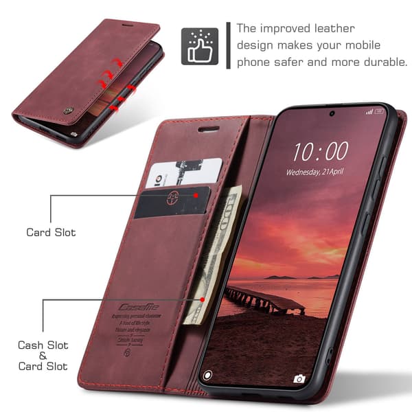 CASEME Til Xiaomi 17T Pungcover Red