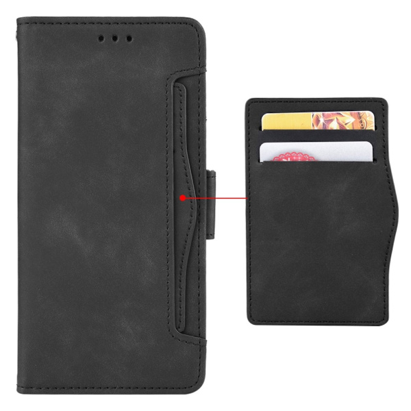 Google Pixel 8a Multiple Card Slots Telefontegnebog - Sort Black