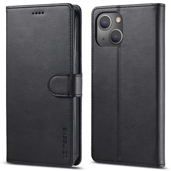LC.IMEEKE Lompakkotelinekotelo iPhone 15 Black