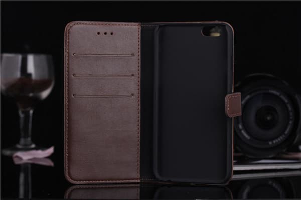 Till iPhone 6 / 6s Retro Plånboksfodral / Fodral - Mörkbrun Brun