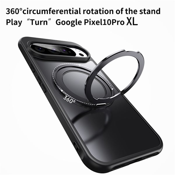 Magnetiskt mobilskal till Google Pixel 10 Pro XL Svart