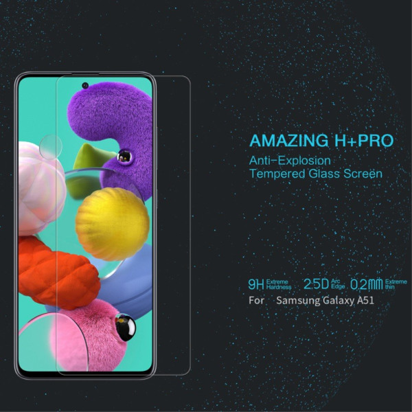 NILLKIN Amazing H+PRO Tempered Glass for Samsung Galaxy A51 Transparent
