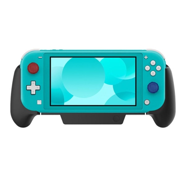 Kompatibel med Nintendo Switch+Switch Lite 2500mAh bærbar lader ladestasjonsstativdeksel Black