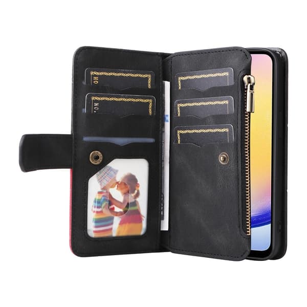 KT - monitoimisarja - 5 Samsung Galaxy A25 - puhelinkotelolle Black