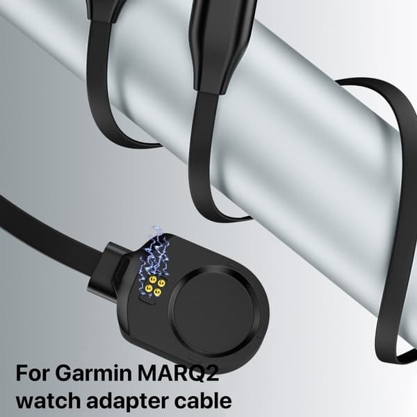 Oplader Garmin MARQ 2 Athlete / Adventurer / Captain USB - C Black