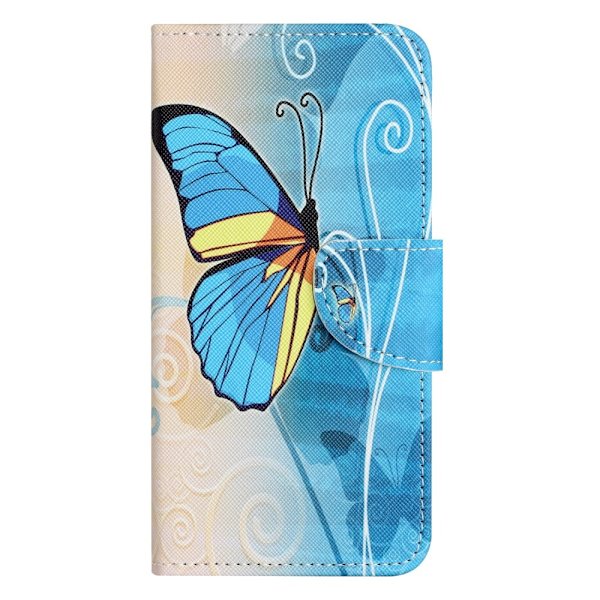 Til Samsung Galaxy A25 tegnebogstativetui mønstertelefoncover Multicolor