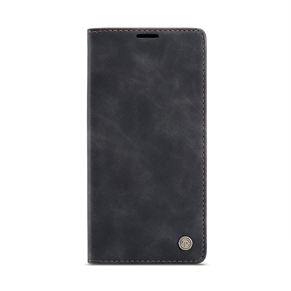 CASEME Retro tegnebog taske til iPhone 12 Pro/ 12 Black