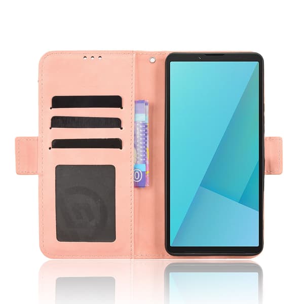 Wallet case Case Cover for Sony Xperia 10 VII - Pink Pink