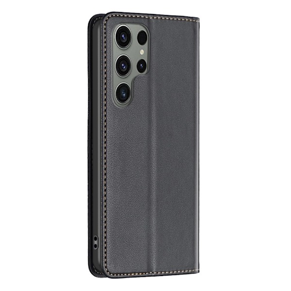 BINFEN COLOR Samsung Galaxy S24 Ultra puhelimen lompakon suojukselle Black