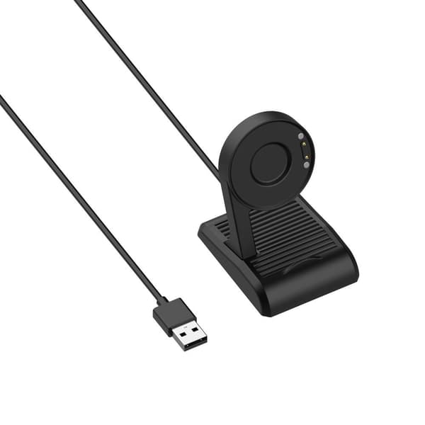 Til TicWatch Pro 5 3 3 LTE Pro X USB - kabel Opladningsdock - oplader Black
