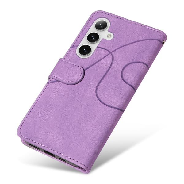 Til Samsung Galaxy S25 / S24 KT - serie - 1 dobbeltfarve Purple