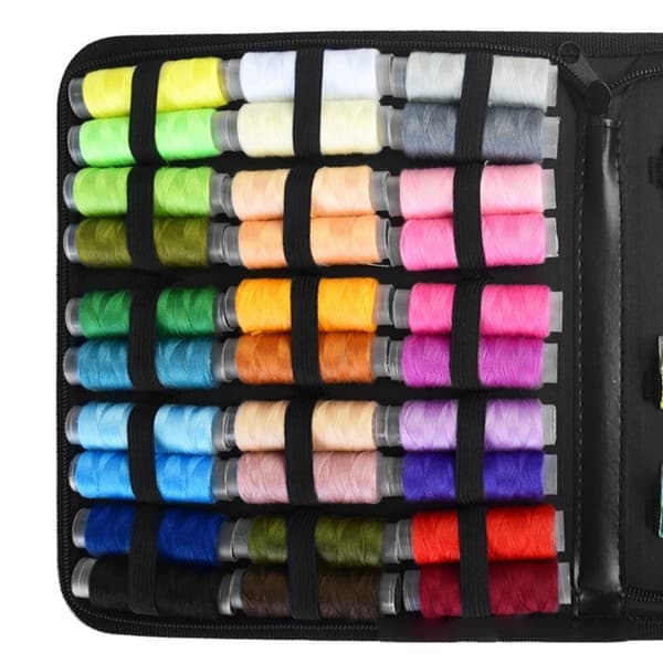 131 kpl Ompelutarvikkeet Ompelu DIY Kirjonta Käsityöt Neulalanka Sakset Setti Multicolor