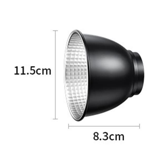 Videoljus LED High Power Fill Light Fotografering Video Shooting Scenljus Svart