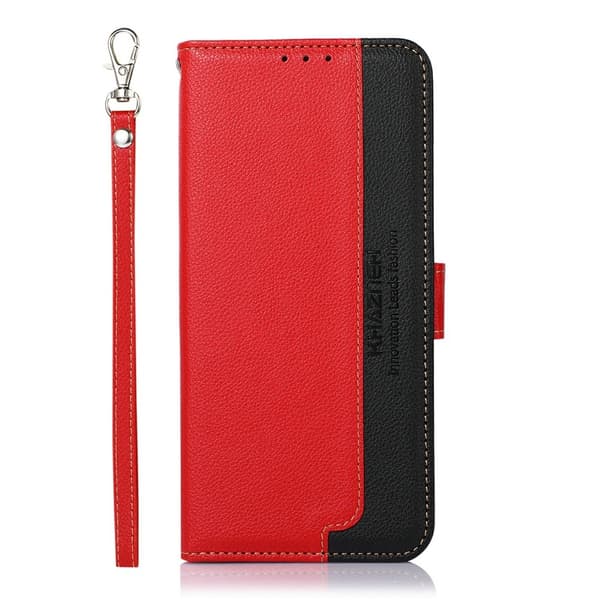 KHAZNEH Til Xiaomi 17T Lommebokdeksel Red